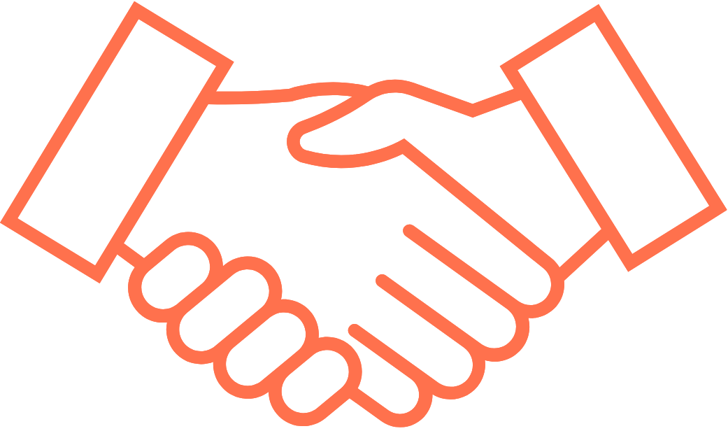 Holding hands icon